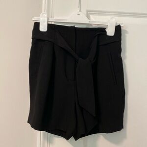 H&M High-Waist Tie Shorts